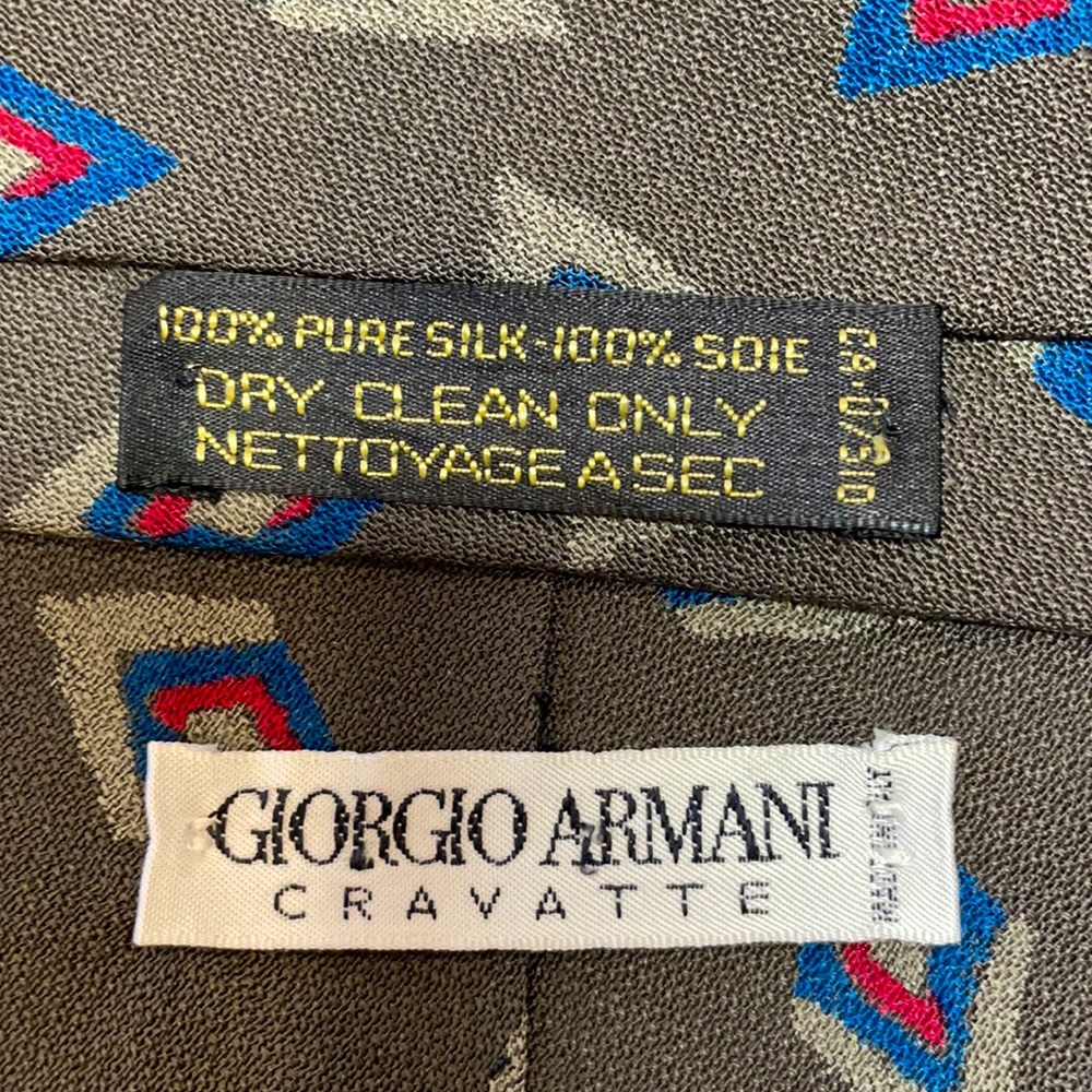 Giorgio Armani vintage tie - Picture 5 of 6
